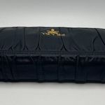 Prada Nappa Gaufre Leather Continental Wallet - Black - Preowned Photo 5