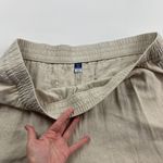 Old Navy Natural Linen Blend High Rise Wide Leg Lounge Pant XXL Photo 3