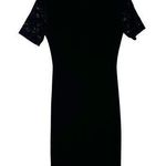 Norma Kamali  Lace Mini Dress Women's Black Size XS X-Small Photo 0