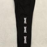 WWE Tapout Black Athletic Hiking Running MMA Yoga Pants Leggings Women’s Size L Size L Photo 0