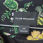 Club Monaco Black Floral Jacket Blazers & Suit Jackets Photo 1