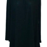 YA Los Angeles  Sweater Swing Button Dress Black M Photo 0