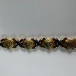 Jasper New York Gold Tone Heart XO Quartz Women's Watch Fashion Wristwear Photo 2