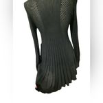 Dreamers  Classic Black Knit Cardigan See Other Listing for Navy Blue One Too. Photo 5