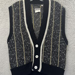 Esprit Vintage Espirit Sweater Vest Dark Academia Preppy Retro 90s Women's Medium Photo 0
