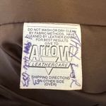 Vintage Vakko Size Small Oversized Soft Chocolate Brown Leather Longline Jacket Photo 13