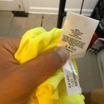 EXPRESS Nwt Lime Green Satin Drape Neck Slip Dress Photo 4