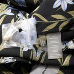 Karl Lagerfeld NEW  Paris button-front floral print‎ shirt, S, black+ Photo 13