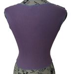 Brand New Lavender Peekaboo Top Black Photo 4