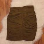 Rouched H line skirt. Xs Brown Photo 1