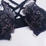 Cacique Lace Lined Criss Cross Back Bra Photo 4
