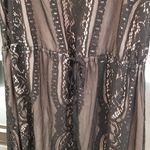 Adelyn Rae 💕💕 Sleeveless Black Lace Maxi Dress Small S NWT Photo 2