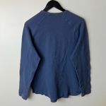 Disney Vintage Walt  World Mickey Mouse Shirt Thermal Graphic Blue Medium M Photo 9