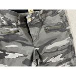 Democracy  "Ab" technology Womens Gray Camo Jeans Elastic Waistband Skinny Size 6 Photo 3