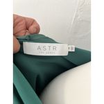 ASTR Nwt  Rina Ruffle Spearmint Green Strap Satin Midi Dress Size Medium Photo 2