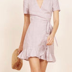 Reformation  Women’s Sally Mini Linen‎ Dress Size XS Photo 0
