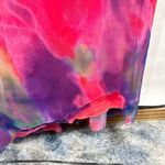 Boutique 4X Dress Full Maxi‎ Chiffon Lined Pink Purple Strappy Sleeveless 956 Photo 8