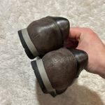 Sesto Meucci Corin Sneakers Size 7.5 Womens Chocolate Brown Metallic Suede Photo 5