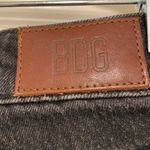 BDG  URBAN OUTFITTERS BLACK STRAIGHT JEANS - SIZE 25 Dillon Button Fly Photo 4