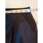 Escada Margaretha Ley Black Wool Pleated Front Dress Pants Women's Size 32 Photo 4