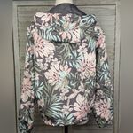 Jason Maxwell Floral Print Lightweight Spring Hooded Windbreaker/Jacket-Small Photo 1