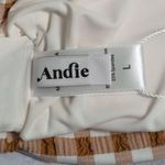 ANDIE NWT Sparrow Gingham Mandalay Bikini Top Tie Straps Swimwear Size Large Photo 3
