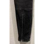 MOTHER Denim  Black The Speedster Zip Jeans Photo 8