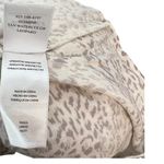 Rails Jasmine Dress Long Sleeve Watercolor Leopard Print Tan Cream Size Small Photo 13