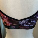 Lululemon athletica Floral Sports Bra - Black and Pink Photo 5
