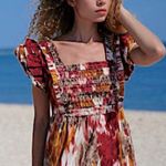 Love The Label Elsa Tiered Frill Maxi Dress in Savannah Women’s Size Medium Photo 2