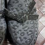 Skechers Martha Stewart Collab Cheetah Print Rhinestone Bow Comfy Loafer 8.5 Photo 9