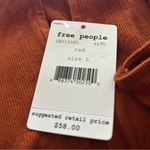 Free People Faye Ribbed Tank Top Large NWT Photo 5