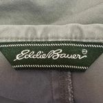 Eddie Bauer  Women's Green Khaki Pleated Knee Length A-Line Flared Skirt Size 4 Photo 3