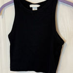 H&M ✨3 for $15✨ Black Ribbed Tank Top Photo 0