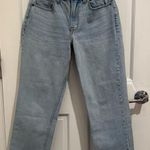 Abercrombie & Fitch Mid Rise Ankle Straight Jeans Photo 0