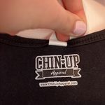 Chin Up Apparel Black Tank Top with White 'LIT' Print Photo 3