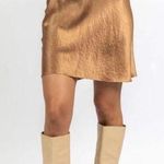 Vince  mini skirt on rose gold Photo 0