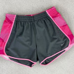 Nike Dri Fit Tempo Running Shorts Gray Pink Womens Small Photo 0