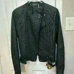 Love Token Faux Leather Jacket Size XS EUC Photo 5