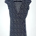 Reformation  Adele Mini Wrap  Ditsy Floral Dress Black Sz XS Photo 0