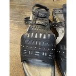 NAOT Vogue Rivet Sandals Black Grecian Leather Sz EU 39 / US 8 Comfort‎ Photo 11