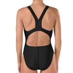Speedo Black Athletic Sport 1 Piece Swim Bathing Suit 36 Photo 2