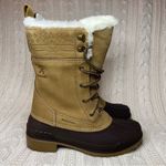 Kamik  Siennah Women's Snow Mid Calf Boot in Beige Tan Photo 2
