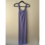 Athleta  Arrival Maxi Cross Back Dress Dark Adonis Blue Size XS Athleisure Lilac Photo 3