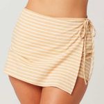 l*space L* - Harborside Stripe Waikiki Skort in Yellow & White Photo 7