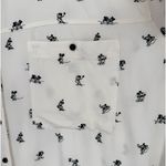 Disney  Womens Mickey Mouse Long Sleeve Button Up Shirt Size 3X‎ Allover Print Photo 10