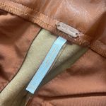 Free People Faux Leather Vegan Leather Wide Leg Pant Photo 6