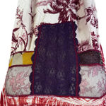 Jean Paul Gaultier Soleil Mixed Media Mesh‎ Panel Lace Detail Dress Size XL Photo 6