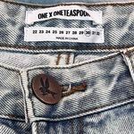 One Teaspoon NWT  30” Blue Malt Freebirds Distressed Jeans Photo 10
