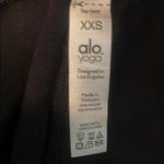 Alo Yoga Black Airtech Zip It Flare Leggings Size XXS Photo 9